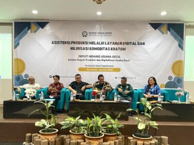 Kementerian UMKM Genjot Hilirisasi dan Digitalisasi Kratom Kalbar untuk Tembus Pasar Global