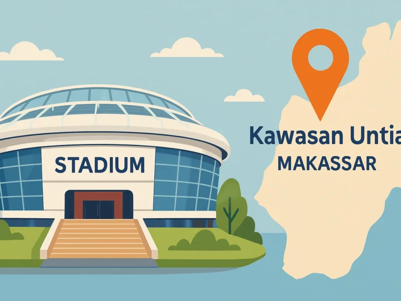 Investor Tiongkok Tertarik Bangun Stadion Internasional di Makassar