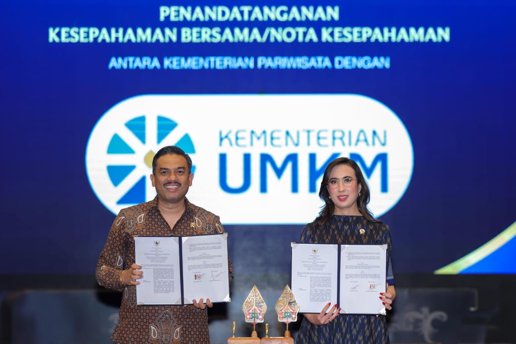 MoU UMKM-Pariwisata, 25,6 Juta Pekerja dan Ekonomi Daerah Jadi Taruhan