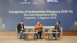 Menteri Perdagangan, Budi Santoso menjadi pembicara utama pada kongres diaspora Indonesia (Congress of Indonesian Diaspora/CID) ke-8 yang diselenggarakan di Ibu Kota Nusantara, Kalimantan Timur, Jumat (1 Agt).
