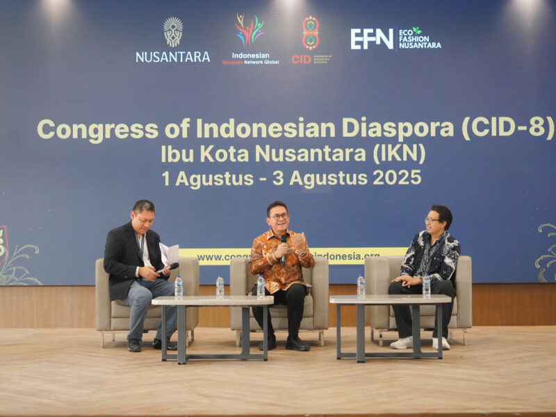 Menteri Perdagangan, Budi Santoso menjadi pembicara utama pada kongres diaspora Indonesia (Congress of Indonesian Diaspora/CID) ke-8 yang diselenggarakan di Ibu Kota Nusantara, Kalimantan Timur, Jumat (1 Agt).