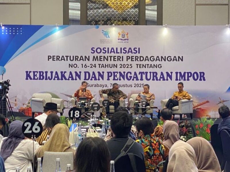 Kadin Jatim Sambut Baik 9 Permendag Baru: Angin Segar bagi Industri Manufaktur