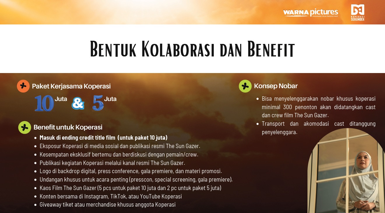 Koperasi BMI Angkat Semangat Gotong Royong Lewat Film "Cinta dari Langit"