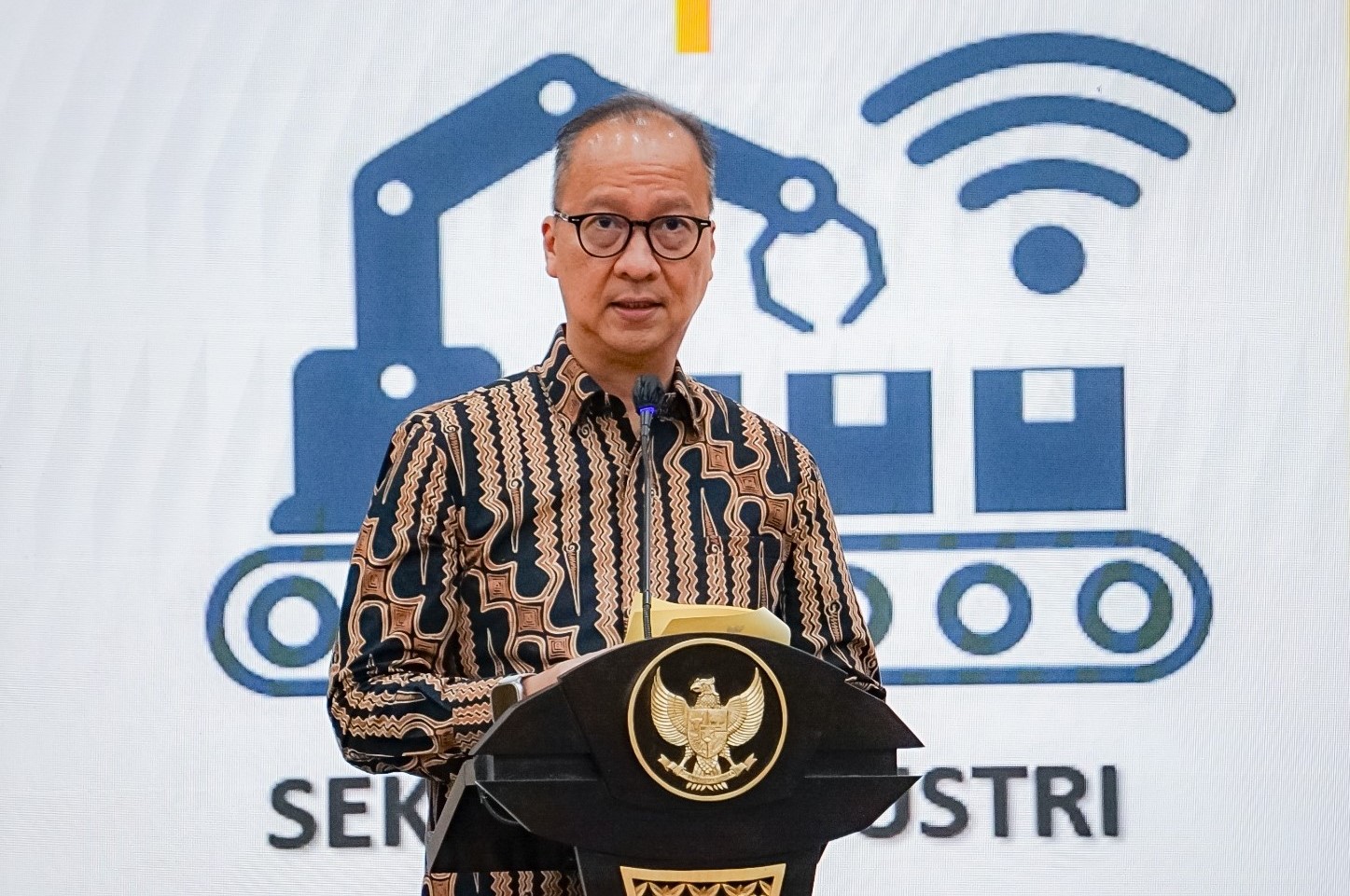 Menteri Perindustrian Agus Gumiwang Kartasasmita.