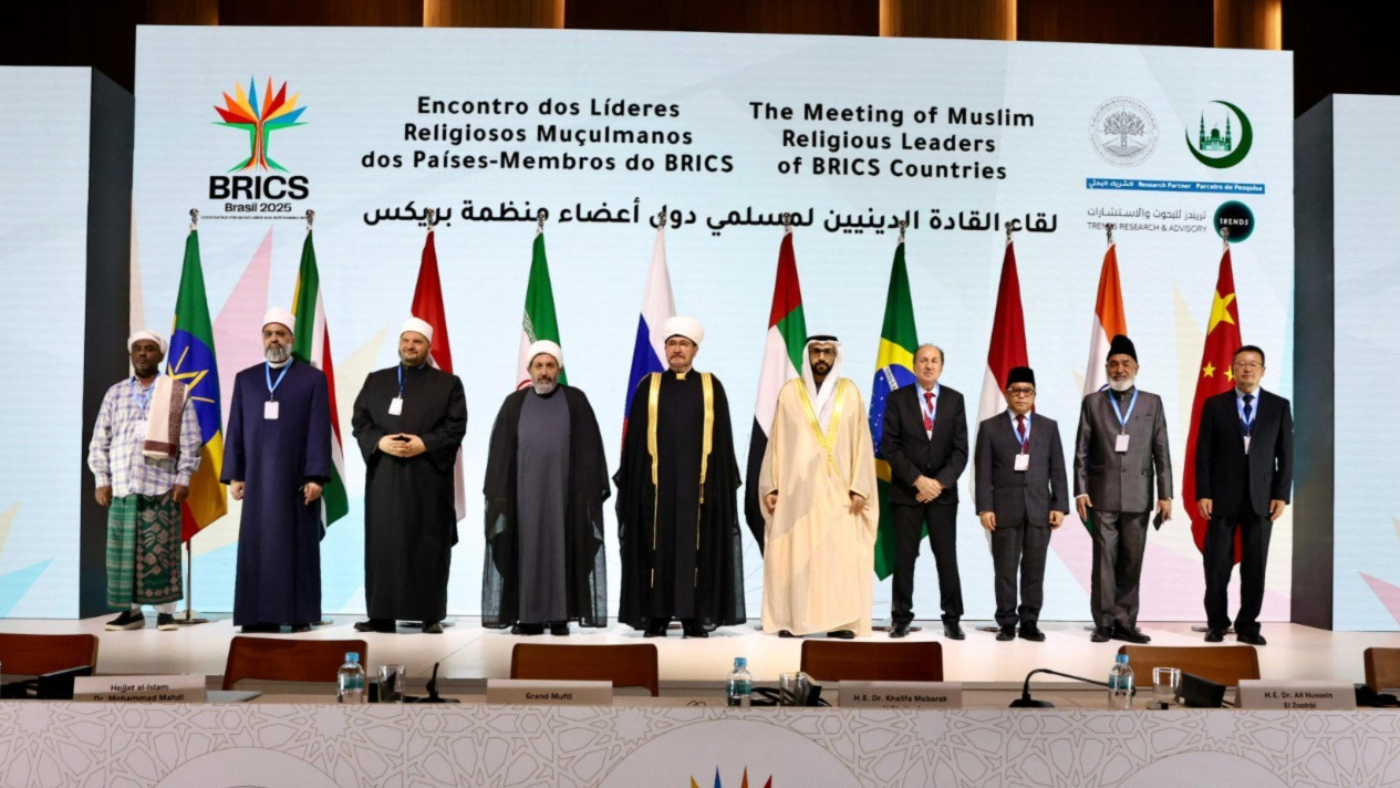 Pertemuan Pemimpin Agama Komunitas Muslim Negara-negara BRICS di Rio de Janeiro, Brasil. Foto: kemenag