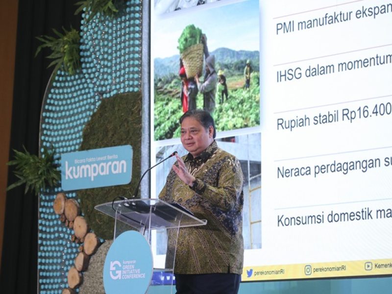 Menteri Koordinator Bidang Perekonomian Airlangga Hartarto.