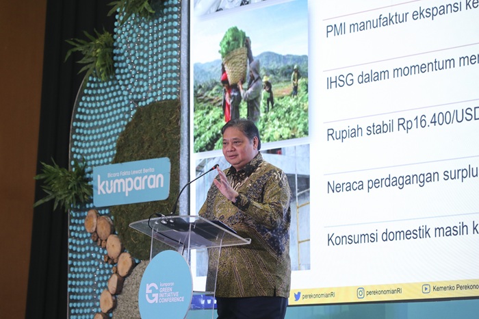 Menteri Koordinator Bidang Perekonomian Airlangga Hartarto.