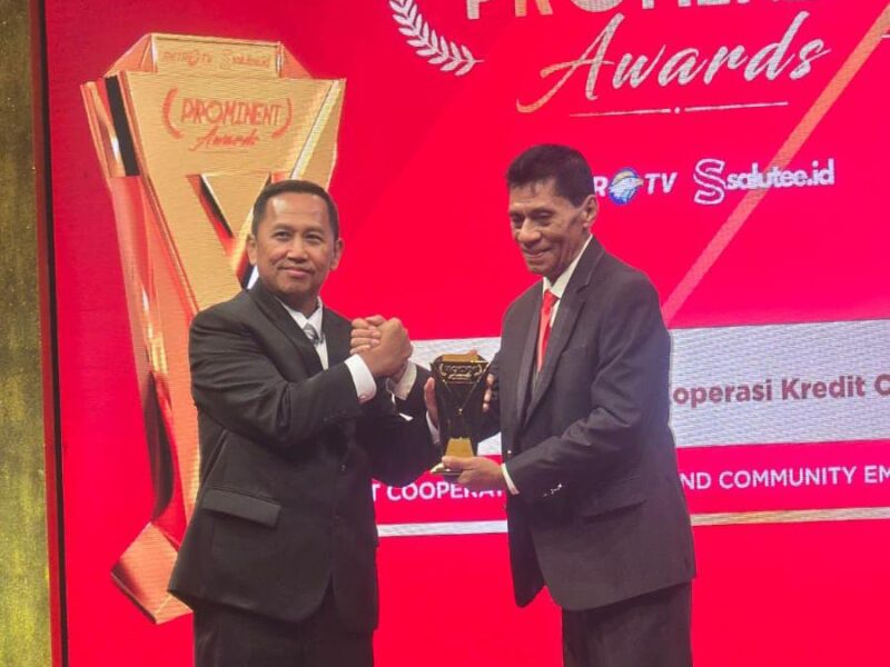 KSP Kopdit Obor Mas Raih Dua Penghargaan Bergengsi Prominent Awards 2025
