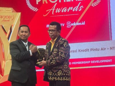 KSP Kopdit Pintu Air NTT Raih Dua Penghargaan Bergengsi Ajang Prominent Awards 2025