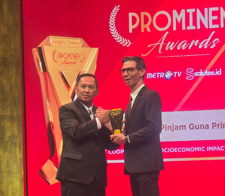 Koperasi Simpan Pinjam (KSP) Guna Prima Dana (GPD) Bali menorehkan prestasi membanggakan di kancah nasional. Foto: dok. peluangnews-irm