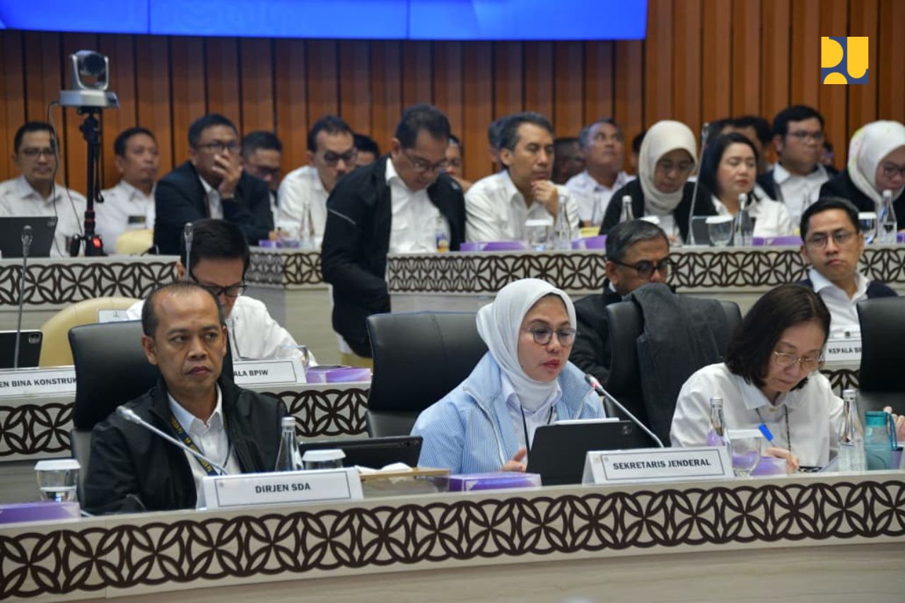 Sekretaris Jenderal Kementerian PU, Wida Nurfaida. 