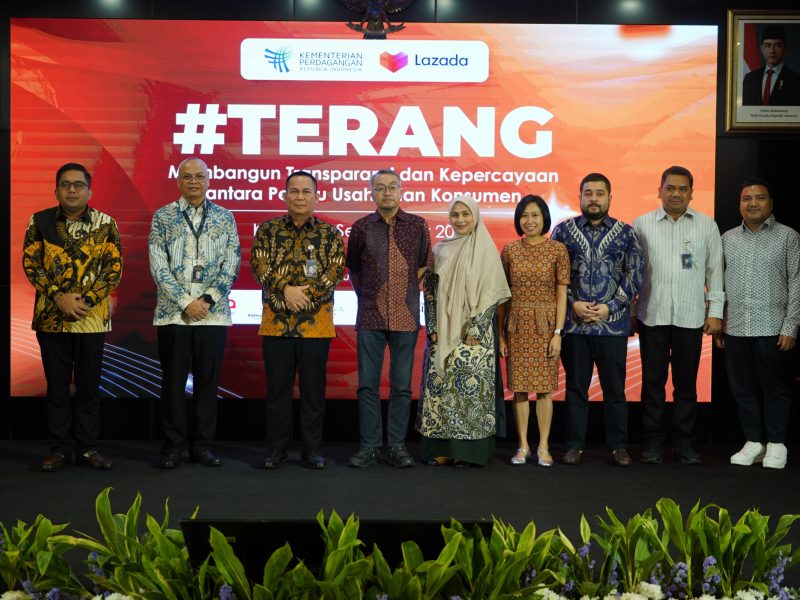 lokakarya bertajuk “TERANG: Membangun Transparansi dan Kepercayaan antara Pelaku Usaha dan Konsumen” yang berlangsung di Auditorium Kemendag, Jakarta, Kamis (11/9).