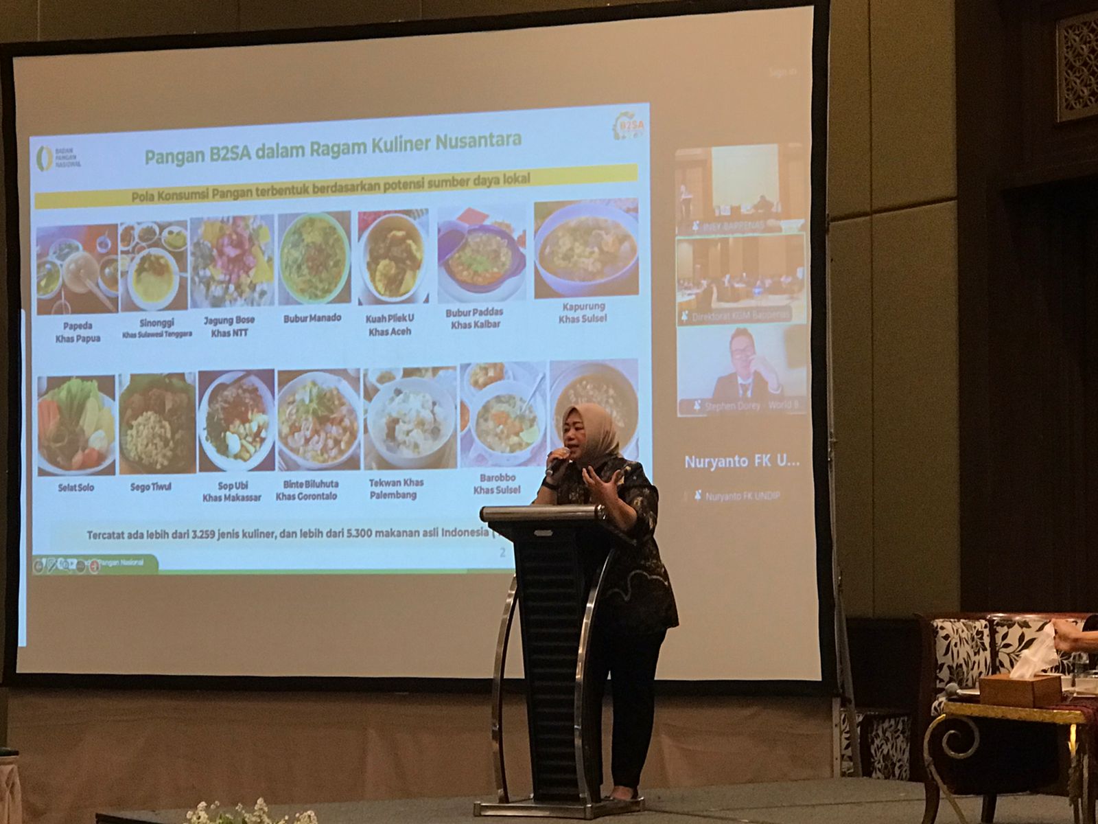 Direktur Penganekaragaman Konsumsi Pangan NFA, Rinna Syawal.