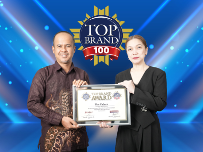 The Palace Jeweler Raih Top Brand Award 2025