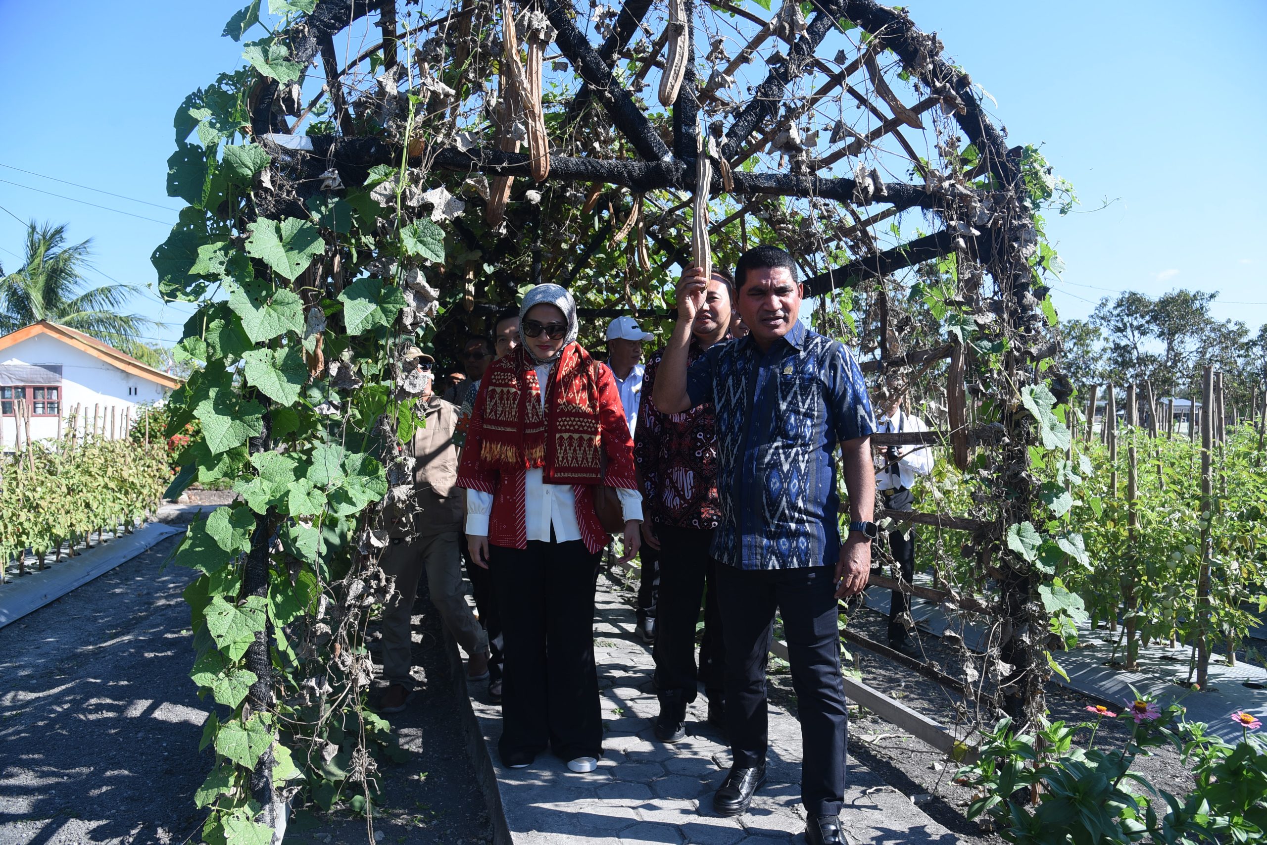 Wakil Ketua Komisi IV DPR RI Ahmad Yohan, saat memimpin tim kunjungan kerja komisi IV DPR RI ke Kupang.