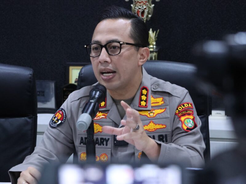 Kabid Humas Polda Metro Jaya, Kombes Pol Ade Ary Syam Indradi.