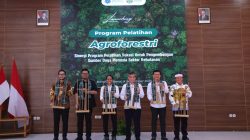 Launching Program Pelatihan Agroforestri bertema Sinergi Program Pelatihan Vokasi untuk Pengembangan SDM Sektor Kehutanan di Balai Pelatihan Vokasi dan Produktivitas (BPVP) Bandung Barat, Jawa Barat, Selasa (9/9/2025).