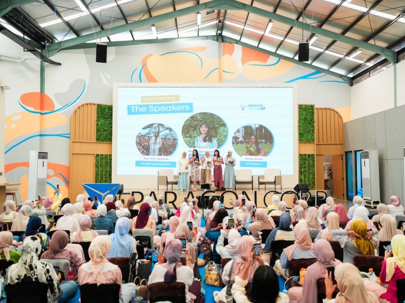 Acara welcoming WYA Batch-4 yang digelar di Paragon 9, Jakarta, Sabtu (13/9/2025), diikuti secara hybrid oleh 1.000 peserta dari berbagai provinsi. Foto: Gema/Peluang