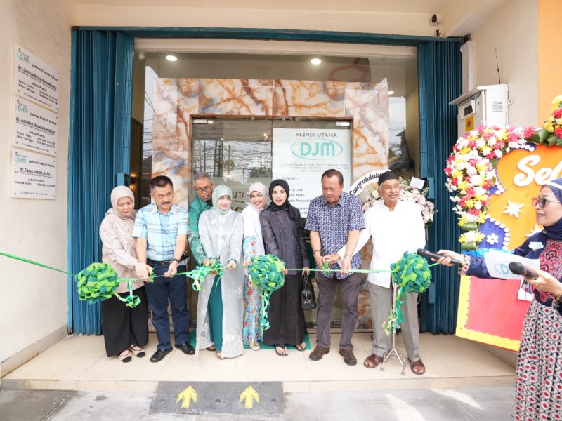 Grand opening Klinik Utama DJM. Foto: Gema/Peluang
