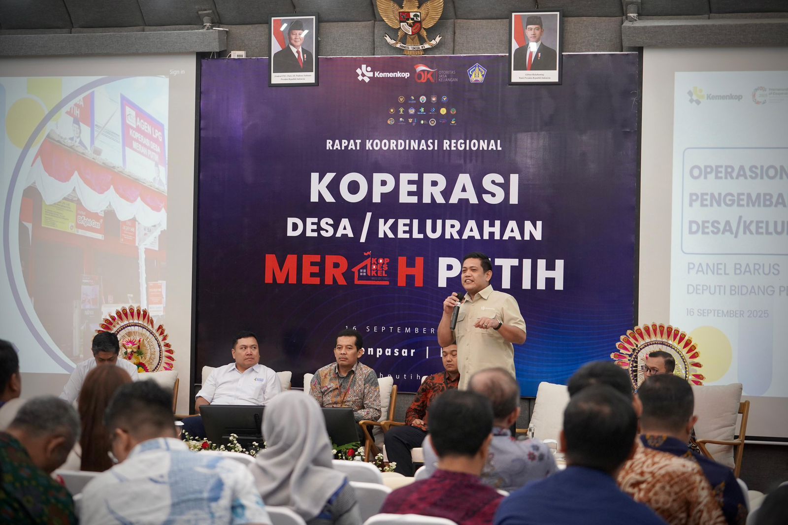 Deputi Bidang Pengembangan Usaha Koperasi Kemenkop, Panel Barus.