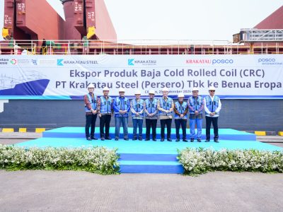 Ekspor CRC Krakatau Baja Sentuh Rp571 Miliar