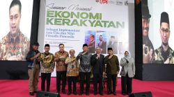 Menkop Ferry Juliantono dalam Seminar Nasional Ekonomi Kerakyatan sebagai Implementasi Asta Cita dan Nilai Filosofis Pancasila di Universitas Pendidikan Indonesia (UPI), Bandung, Jawa Barat, Jumat (26/9/2025).