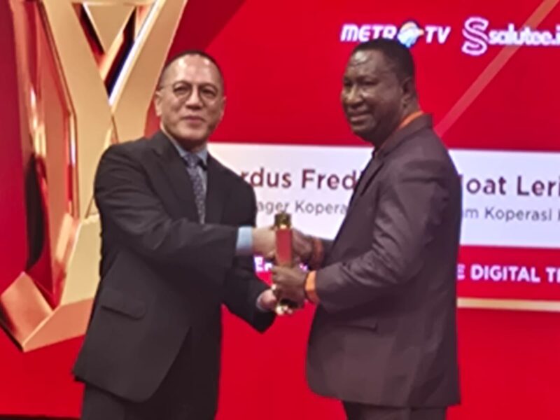 Frediyanto Raih Prominent Award 2025 untuk Best Leadership