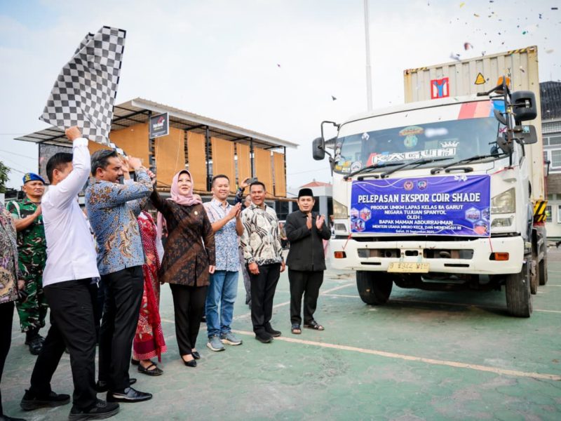 Menteri Maman Apresiasi Lapas Garut Ekspor Kanopi Peneduh ke Eropa