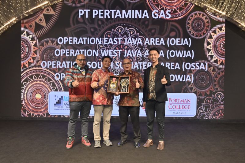 Pertagas Raih 4 Penghargaan Internasional di Asian Impact Awards 2025 dari Program CSRnya