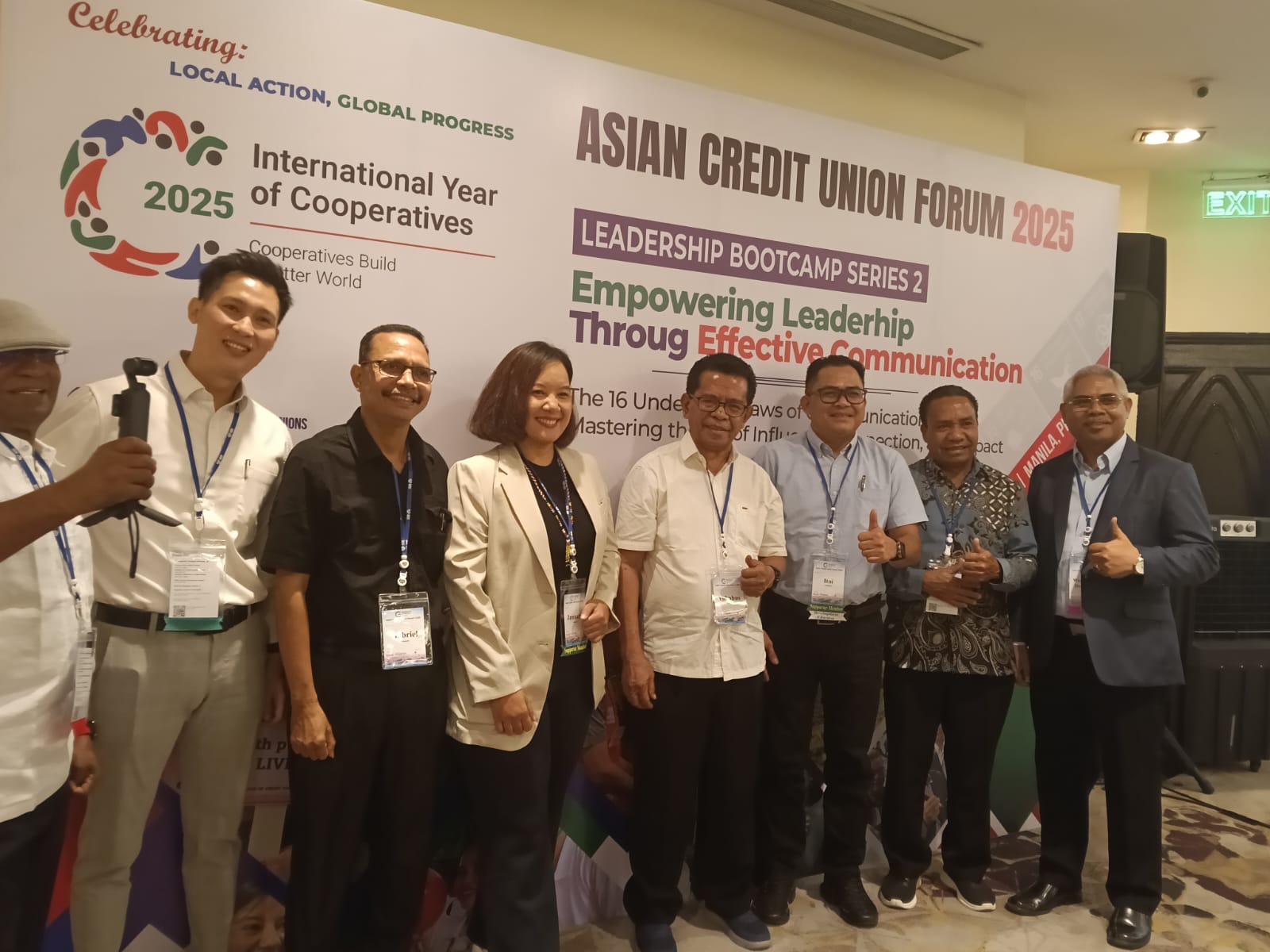 Kopdit Pintu Air Harumkan Indonesia di ACU Forum 2025 Filipina