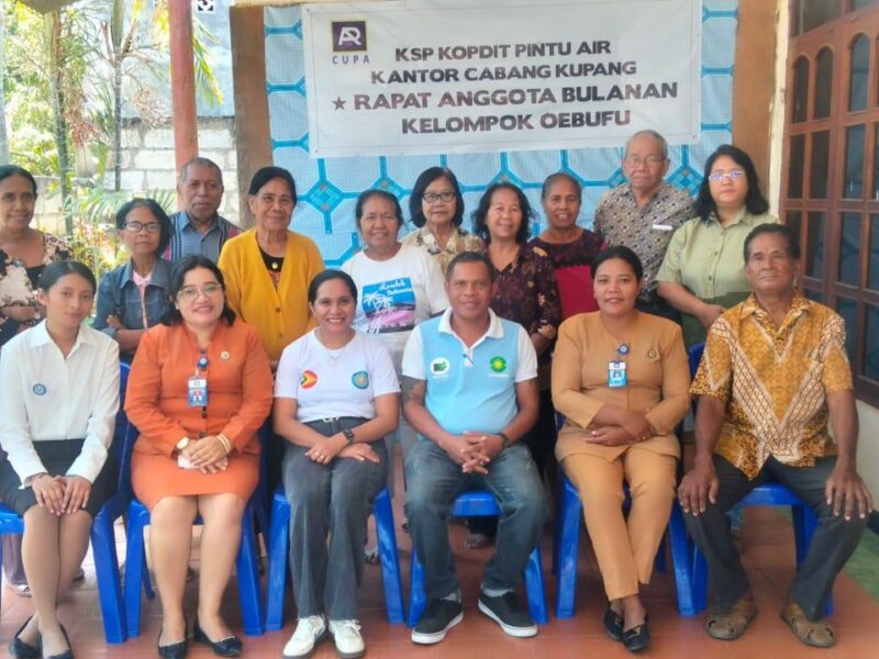 CU Lanamona Timor Leste Studi Banding Pengelolaan Koperasi di KSP Kopdit Pintu Air