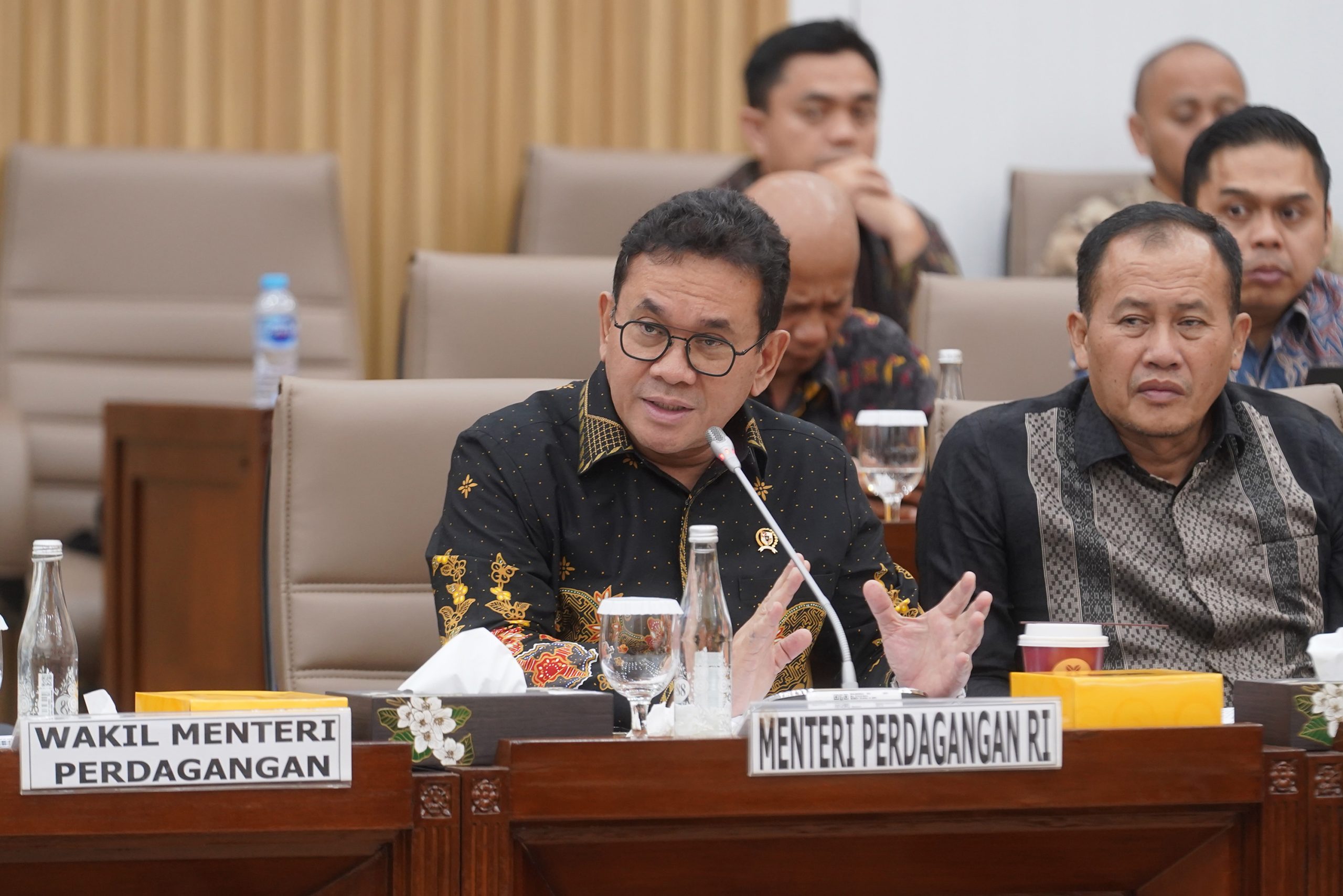 Menteri Perdagangan Budi Santoso.