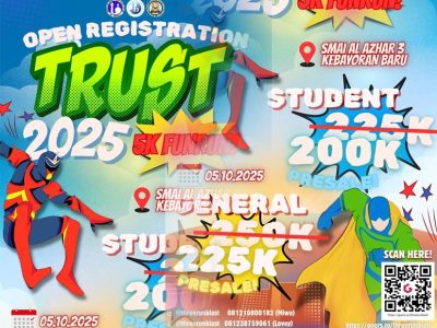 Superhero Retro Ramaikan TRUST Fun Run 2025