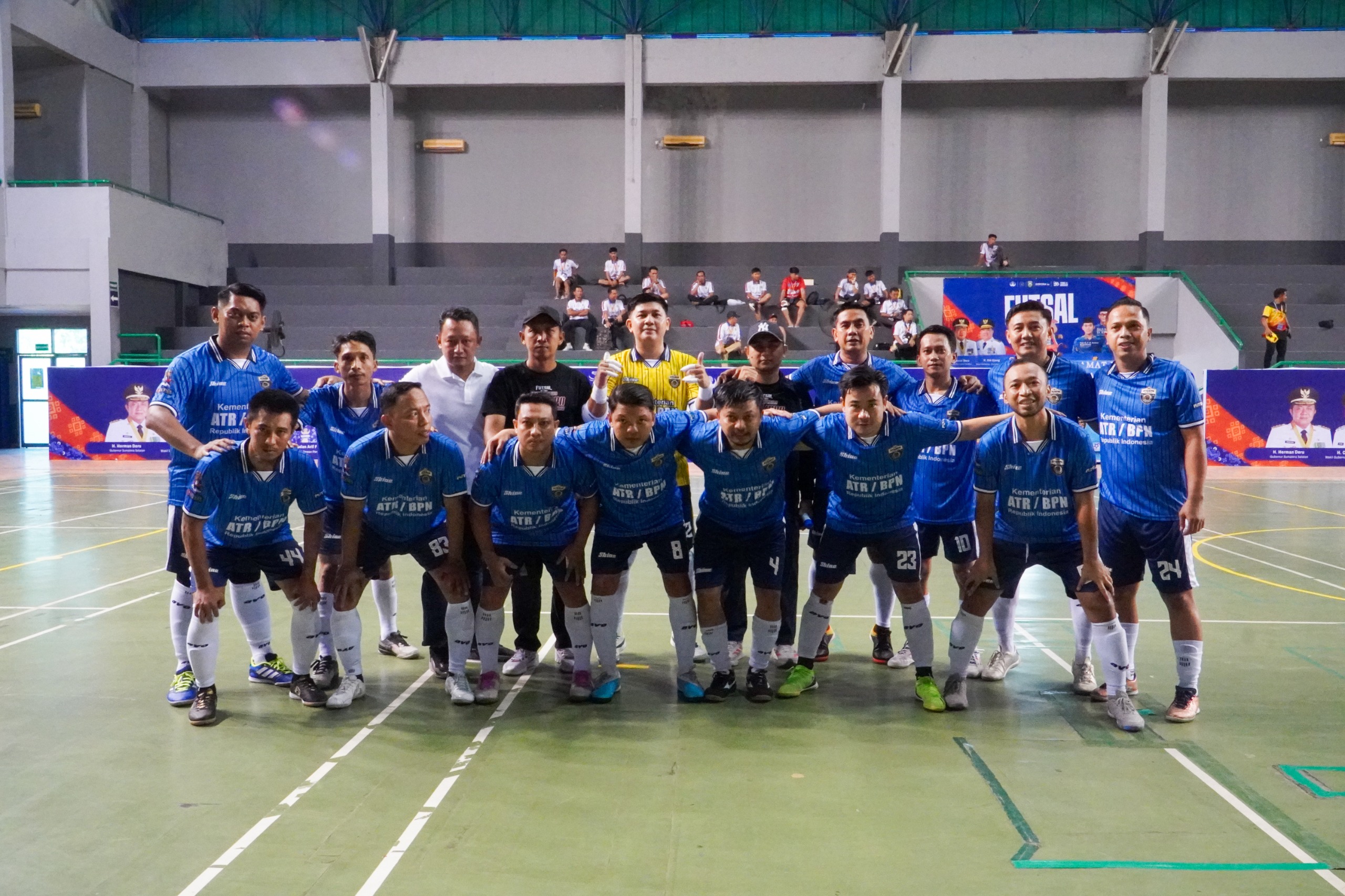 Kementerian ATR/BPN sendiri tercatat mengirimkan total 125 atlet pada tujuh cabor, yakni bulu tangkis, futsal, tenis lapangan, tenis meja, catur, renang, dan lari 5K.