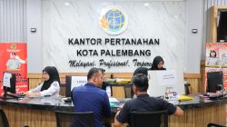 Kantor Pertanahan Kota Palembang.