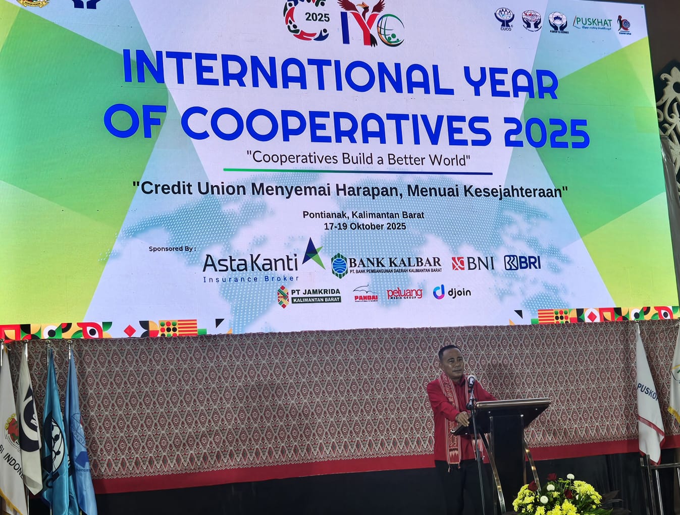 empat Pusat Koperasi Kredit (Puskop) bersatu menyelenggarakan perayaan akbar bertajuk “Credit Union: Menyemai Harapan, Menuai Kesejahteraan.”