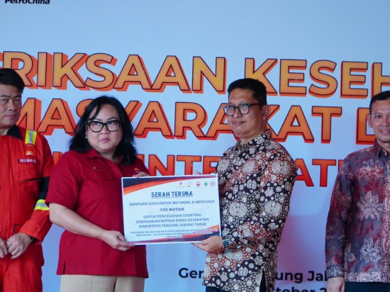 PetroChina International Jabung Ltd. kembali menunjukkan komitmennya terhadap peningkatan kualitas hidup masyarakat melalui kegiatan Pemeriksaan Kesehatan Gratis.