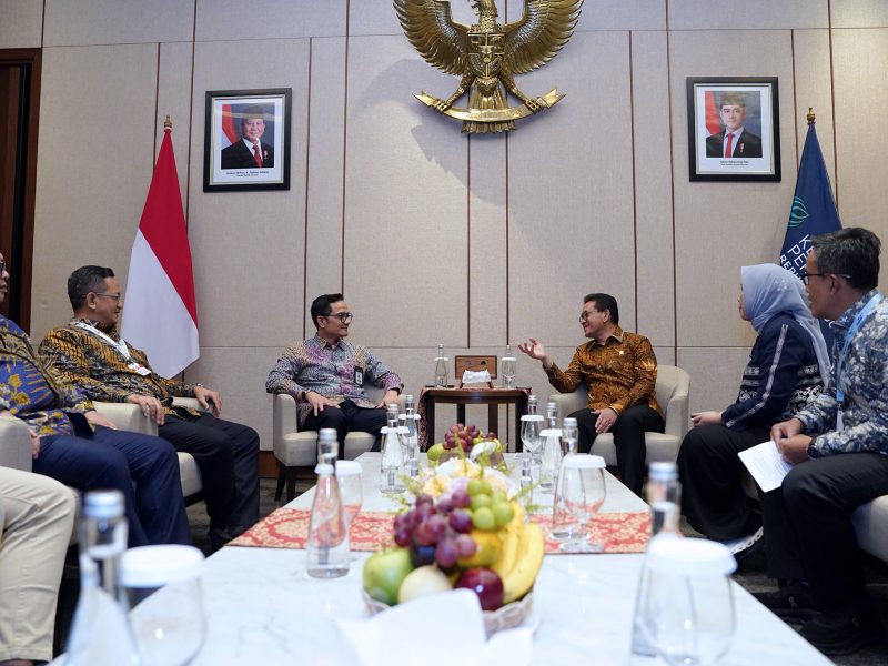 Nota kesepahaman (MoU) yang ditandatangani oleh Direktur Jenderal Pengembangan Ekspor Nasional Kemendag, Fajarini Puntodewi, dan CEO Syarikah BPKH Limited, Sidiq Haryono, pada Kamis (16/10).
