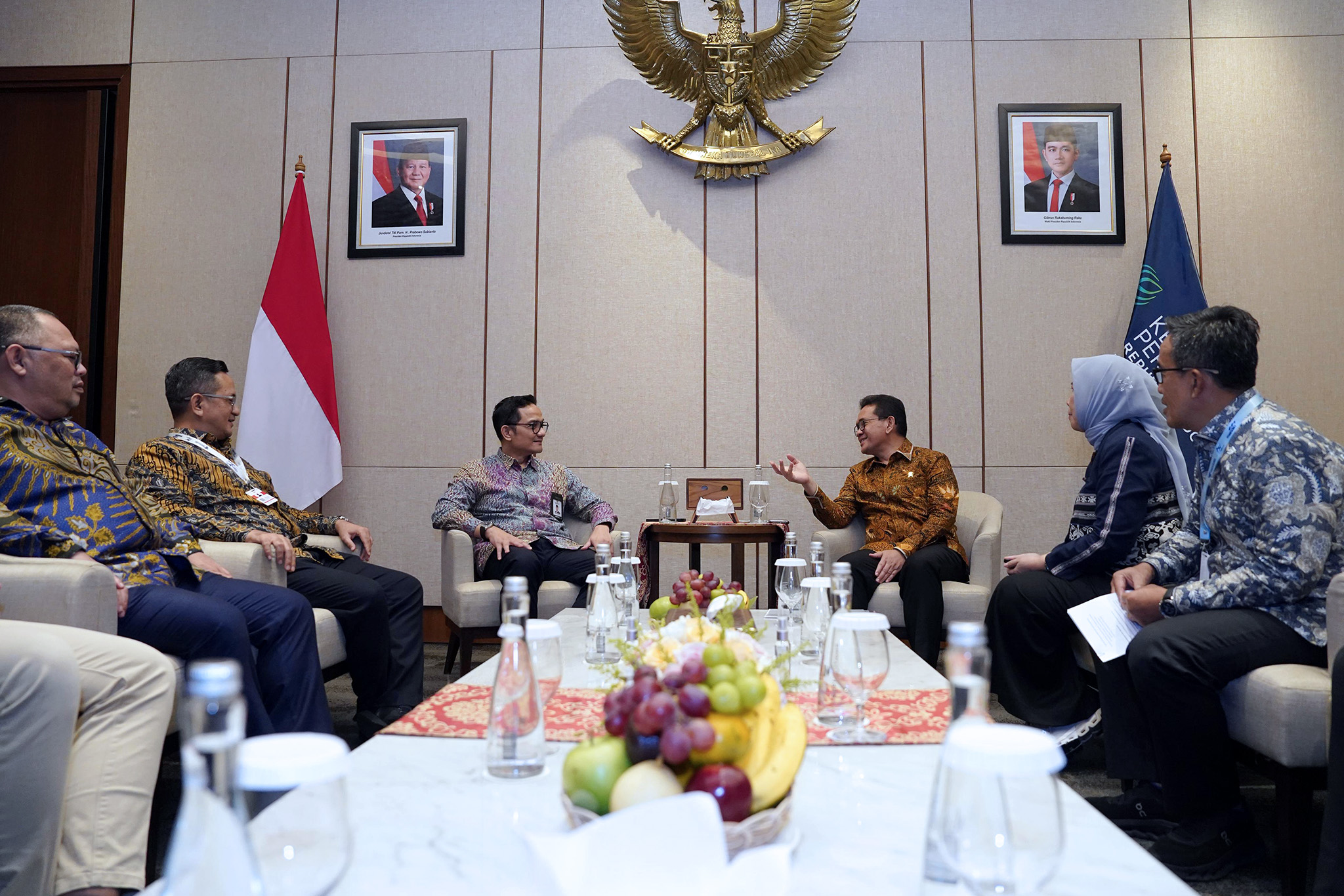 Nota kesepahaman (MoU) yang ditandatangani oleh Direktur Jenderal Pengembangan Ekspor Nasional Kemendag, Fajarini Puntodewi, dan CEO Syarikah BPKH Limited, Sidiq Haryono, pada Kamis (16/10).