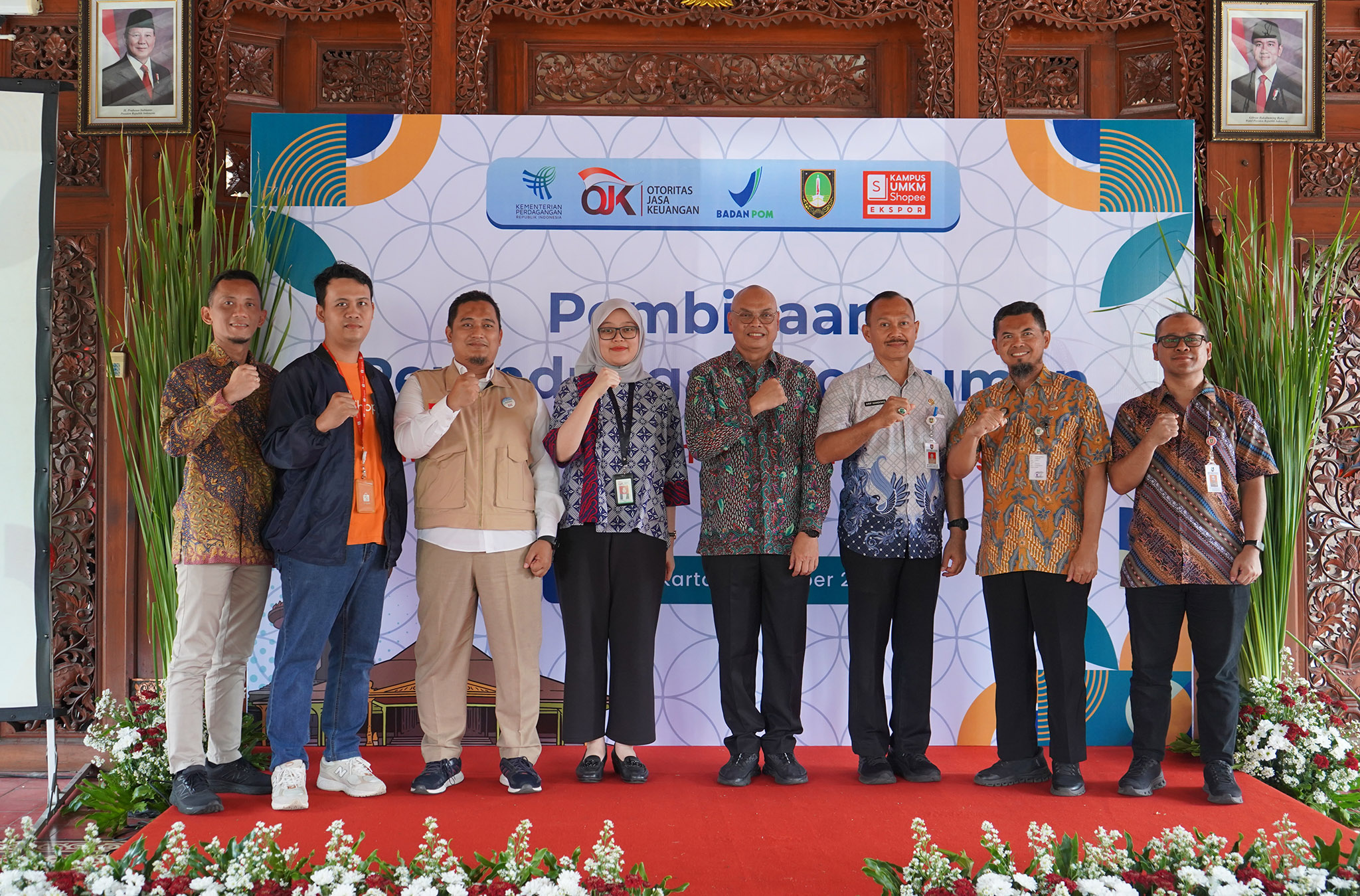 Kegiatan Pembinaan Perlindungan Konsumen bertema “Menuju Konsumen Berdaya di Era Digital” di Surakarta.