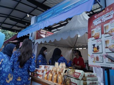 Soto Banjar dan Dawet Ireng Manjakan Lidah Pengunjung Festival Pangan Lokal