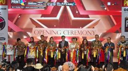 ALLPrint Indonesia 2025 resmi dibuka pada Rabu, 8 Oktober 2025 di Jakarta International Expo (JIExpo), Kemayoran. Foto: Ratih