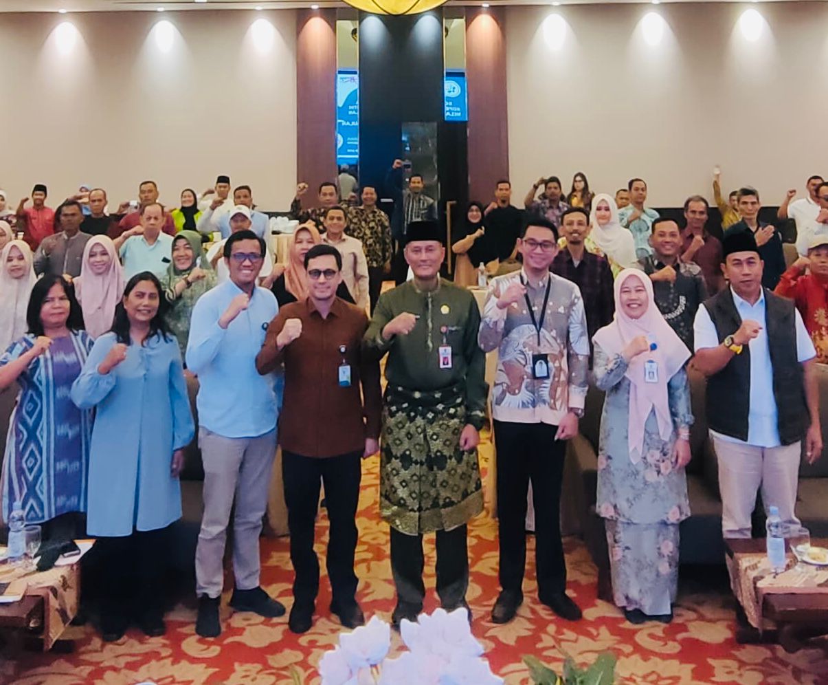 Sosialisasi Pengembangan Usaha Kopdes Merah Putih Melalui Hilirisasi Komoditas Unggulan di Kota Pekanbaru, Provinsi Riau, Sabtu (11/10).
