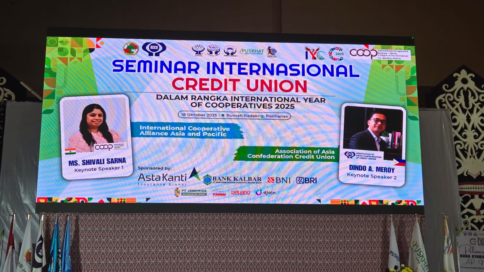 Seminar internasional Credit Union. Foto: Dok. Peluang