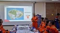 Kegiatan Management Walkthrough (MWT) di fasilitas produksi PHE OSES, Pulau Pabelokan, Kepulauan Seribu