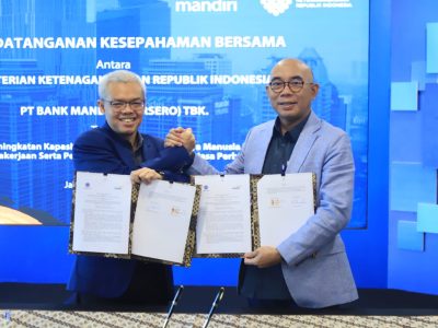 Sinergi Kemnaker-Bank Mandiri Bangun SDM Unggul Sektor Perbankan