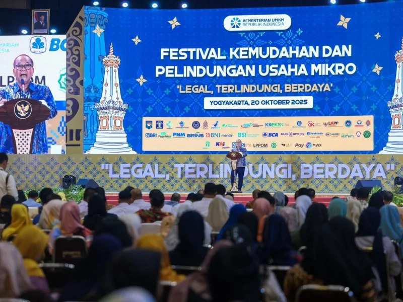 Kementerian UMKM Fasilitasi 1.000 Pengusaha Mikro di Yogyakarta, Dorong Legalitas dan Akses Pembiayaan