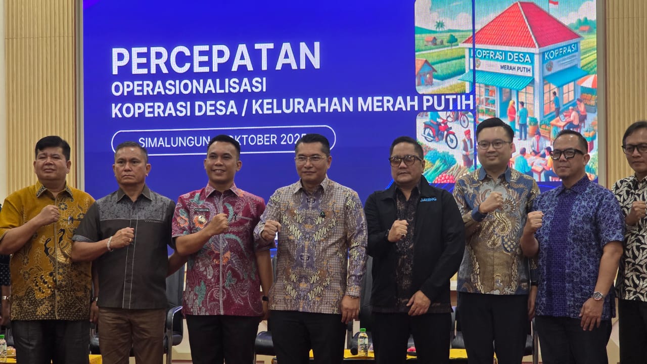 KDKMP Simalungun Go Digital! Simkopdes Jadi Pintu Akses Kemitraan dan Pinjaman Modern