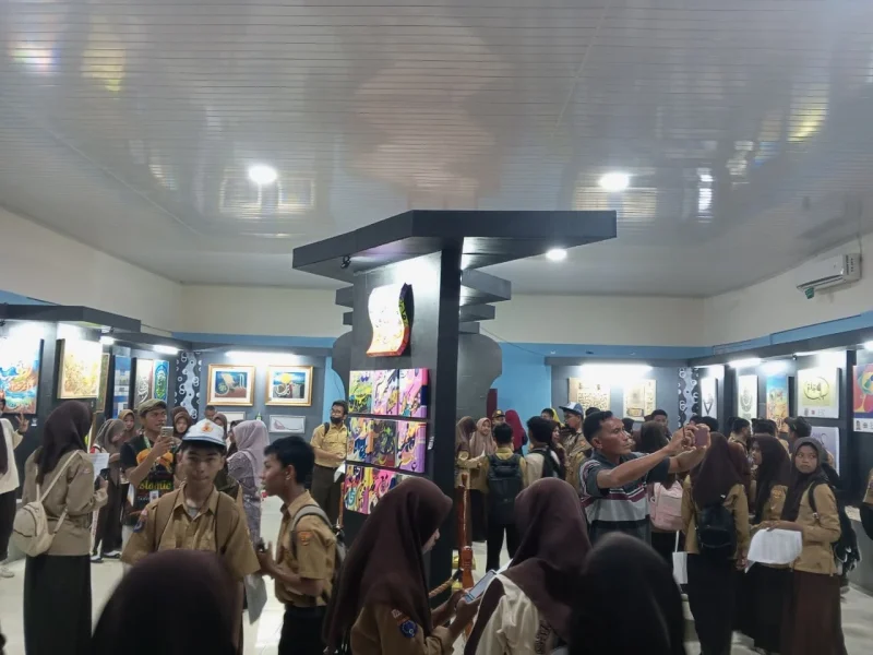Pameran Kaligrafi Internasional JIC Kendari Resmi Ditutup, Tercatat 8.000 Pengunjung