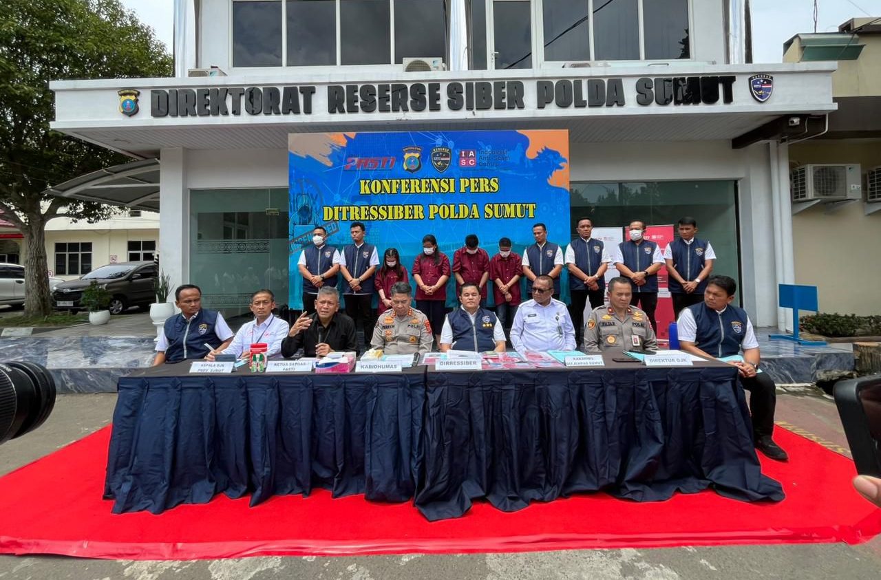 Satgas PASTI dan Polda Sumut Bongkar Sindikat Penipuan Keuangan Rp254 Juta